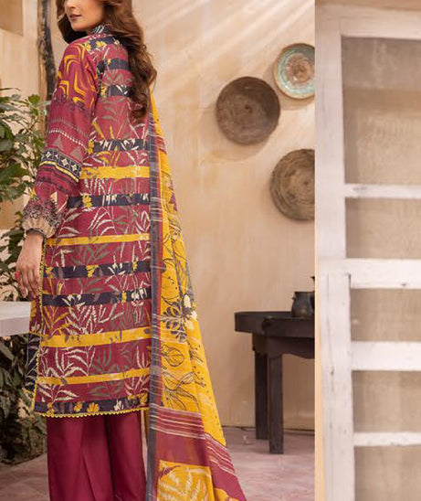 Shaista Print Lawn'24 D#490