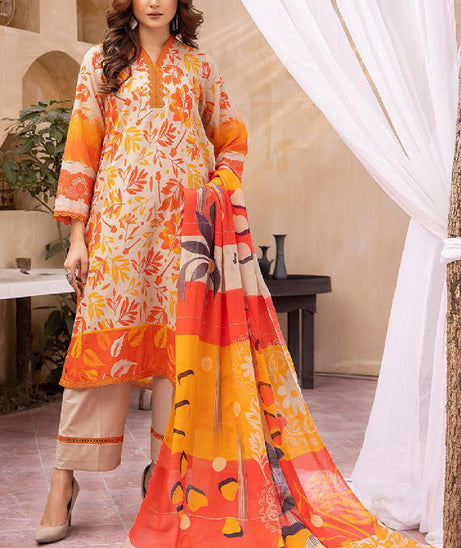 Shaista Print Lawn'24 D#493
