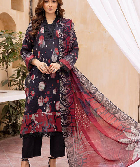 Shaista Print Lawn'24 D#494