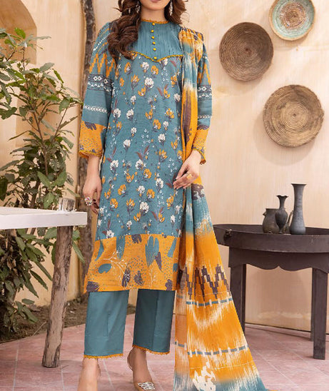 Shaista Print Lawn'24 D#498