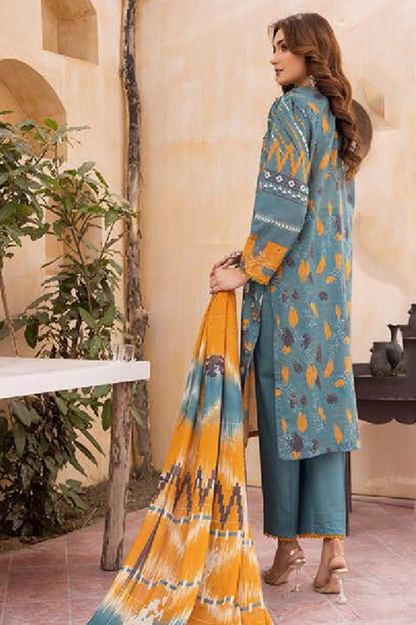 Shaista Print Lawn'24 D#498