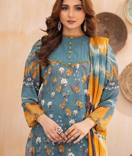 Shaista Print Lawn'24 D#498