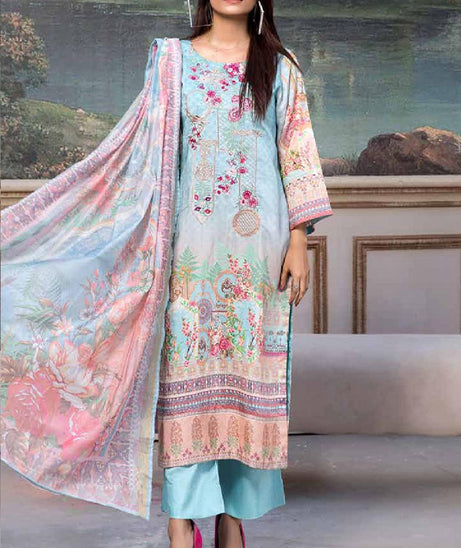 Shajar Emb Digital Viscose`20 D#2561