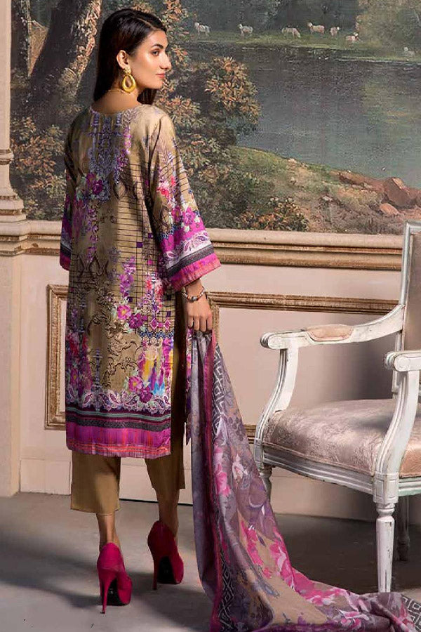 Shajar Emb Digital Viscose`20 D#2565