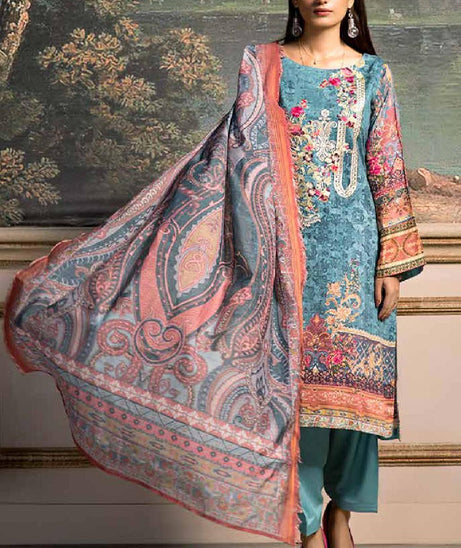 Shajar Emb Digital Viscose`20 D#2567