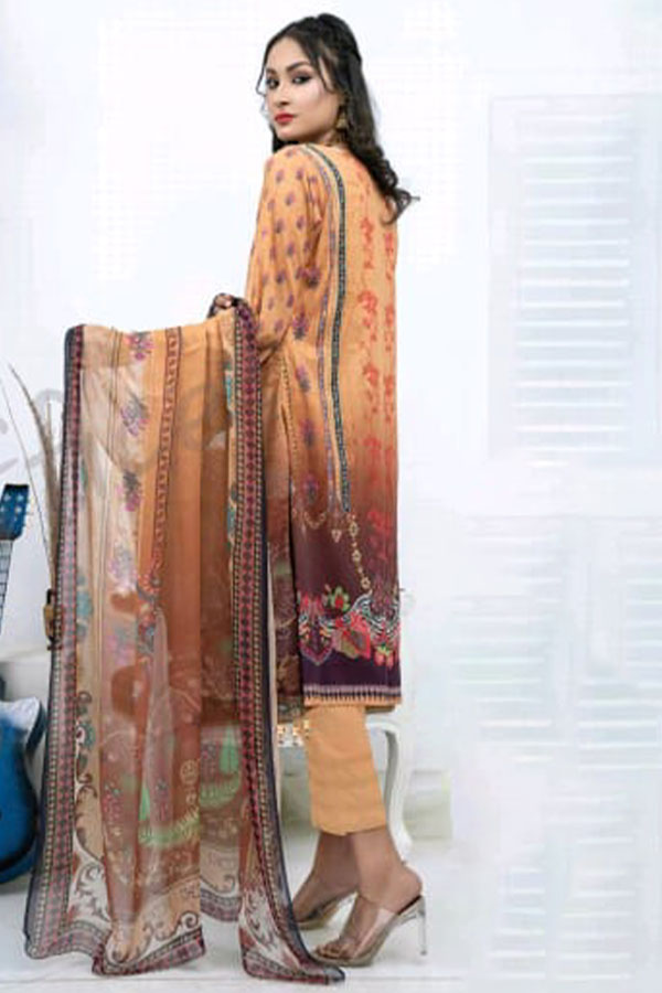 Shanaya D/Chicken Kari Lawn'22 Vol-22 D#8