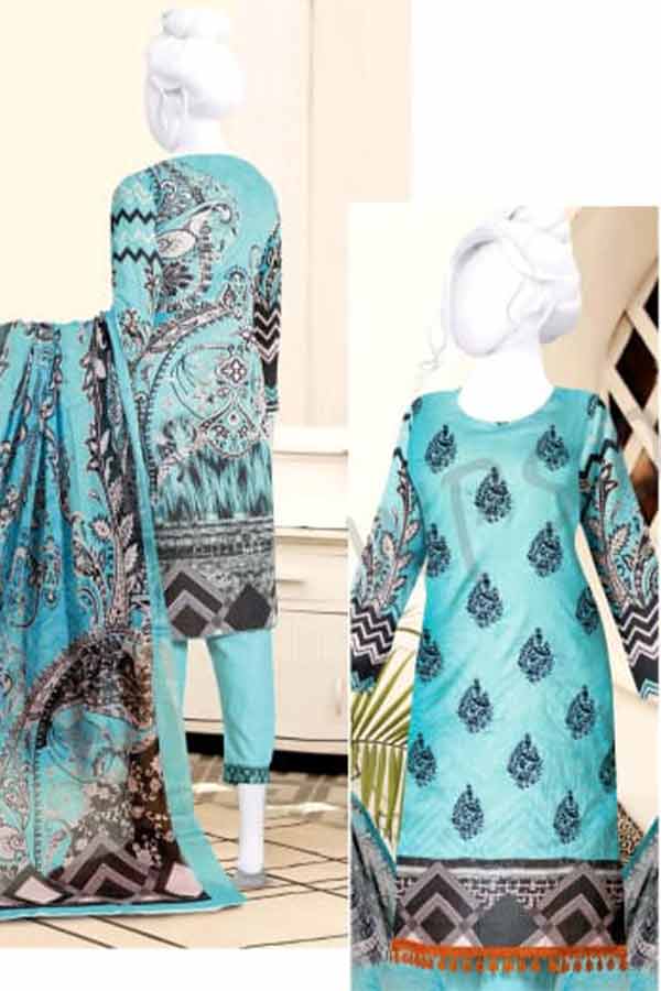 Shanaya Emb Dobby Lawn`22 D#5 L Ferozi