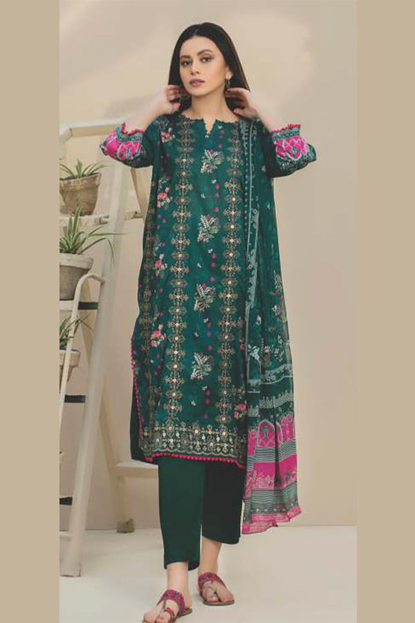 Sheen Emb Lawn'23 D#7324