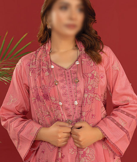 Shenyl Emb Slub Lawn'26 Vol-853 D#04