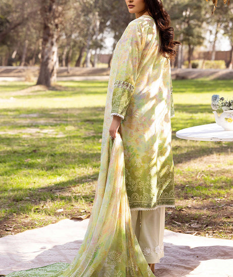 Shaista Chikankari Lawn'25 D#01