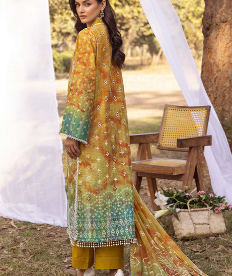 Shaista Chikankari Lawn'25 D#10