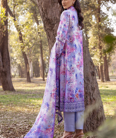 Shaista Chikankari Lawn'25 D#13
