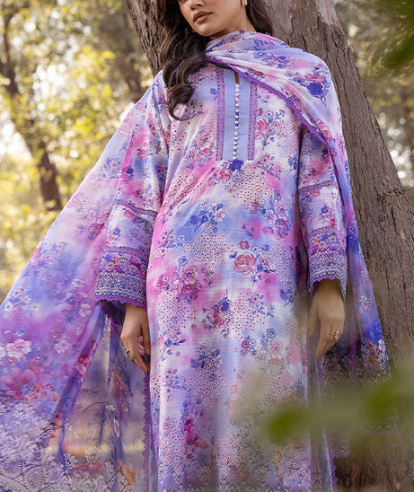 Shaista Chikankari Lawn'25 D#13