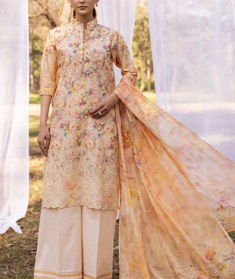 Shaista Chikankari Lawn'25 D#14