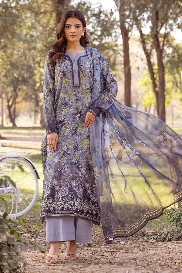 Shaista Chikankari Lawn'25 D#02