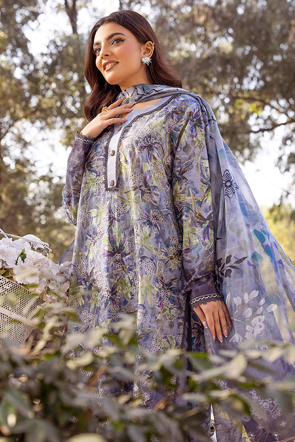 Shaista Chikankari Lawn'25 D#02