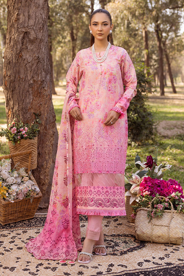 Shaista Chikankari Lawn'25 D#03