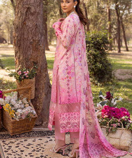 Shaista Chikankari Lawn'25 D#03