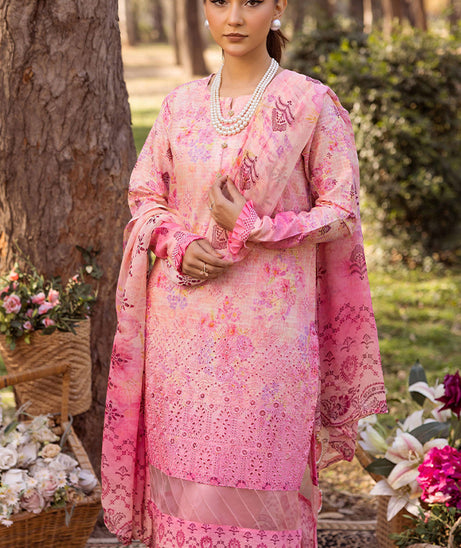 Shaista Chikankari Lawn'25 D#03