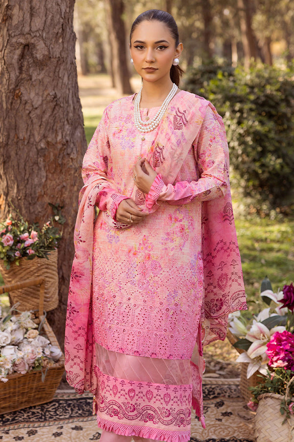 Shaista Chikankari Lawn'25 D#03