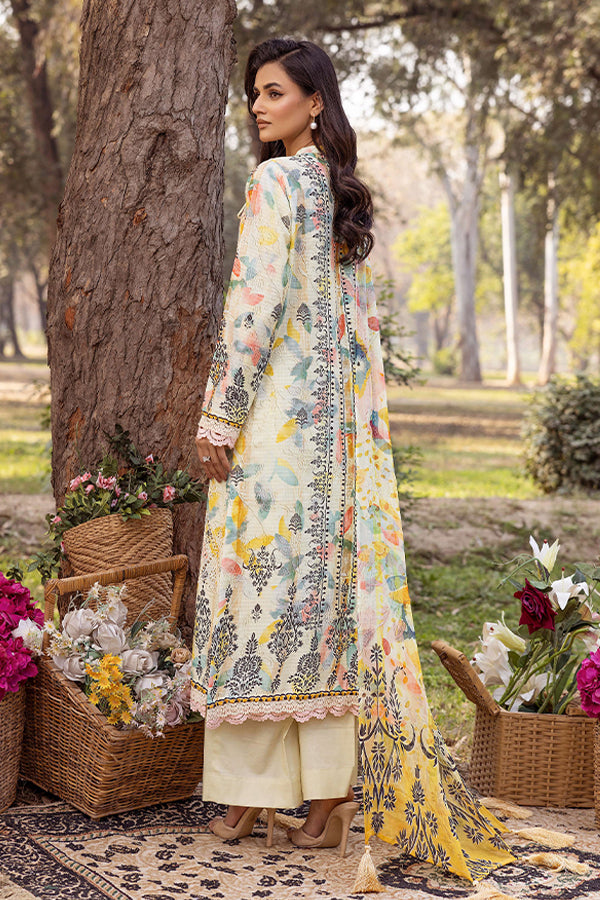 Shaista Chikankari Lawn'25 D#04