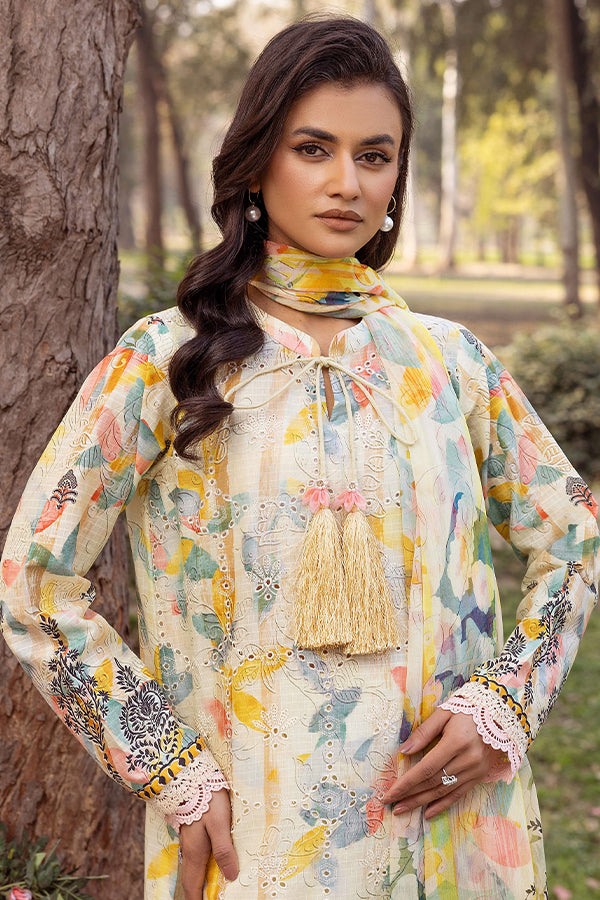 Shaista Chikankari Lawn'25 D#04