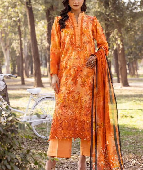 Shaista Chikankari Lawn'25 D#05