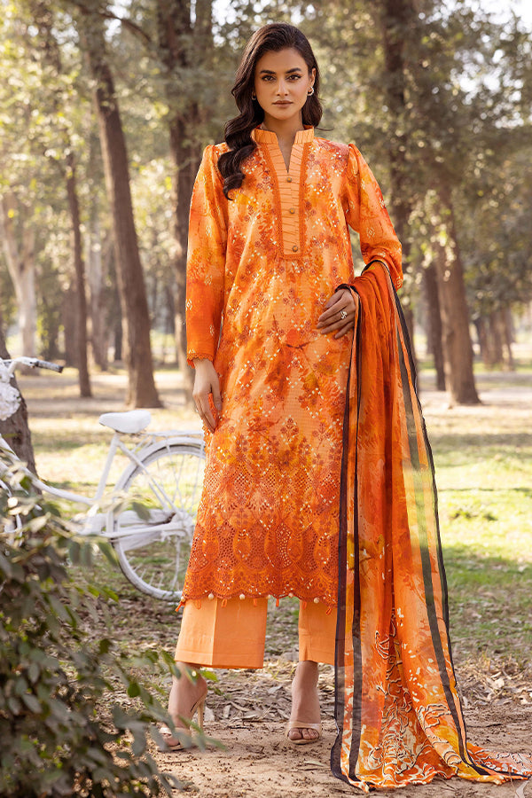 Shaista Chikankari Lawn'25 D#05