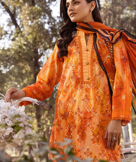 Shaista Chikankari Lawn'25 D#05
