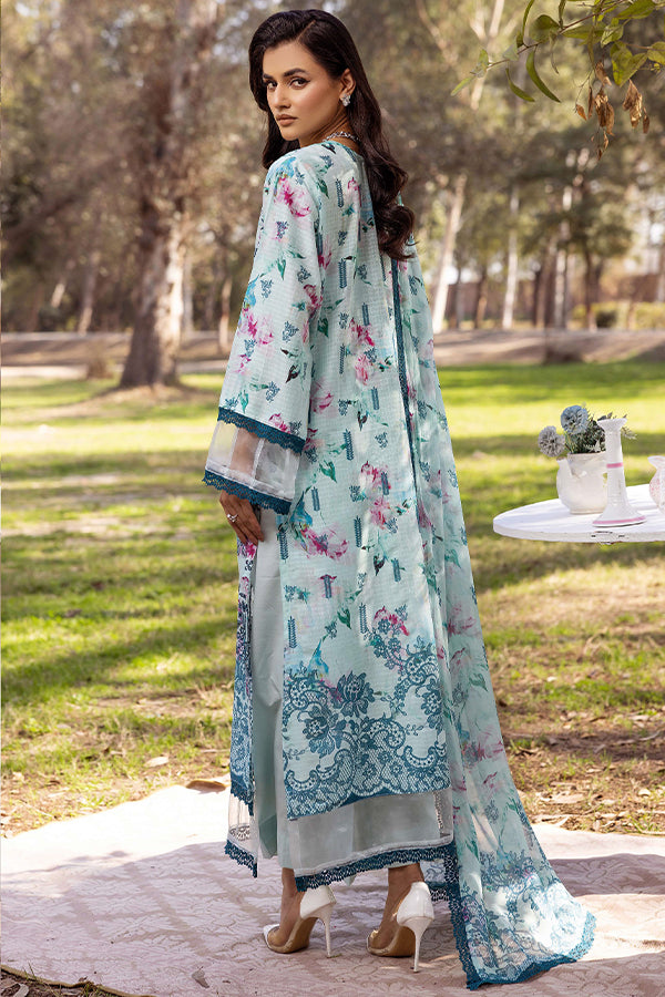 Shaista Chikankari Lawn'25 D#06