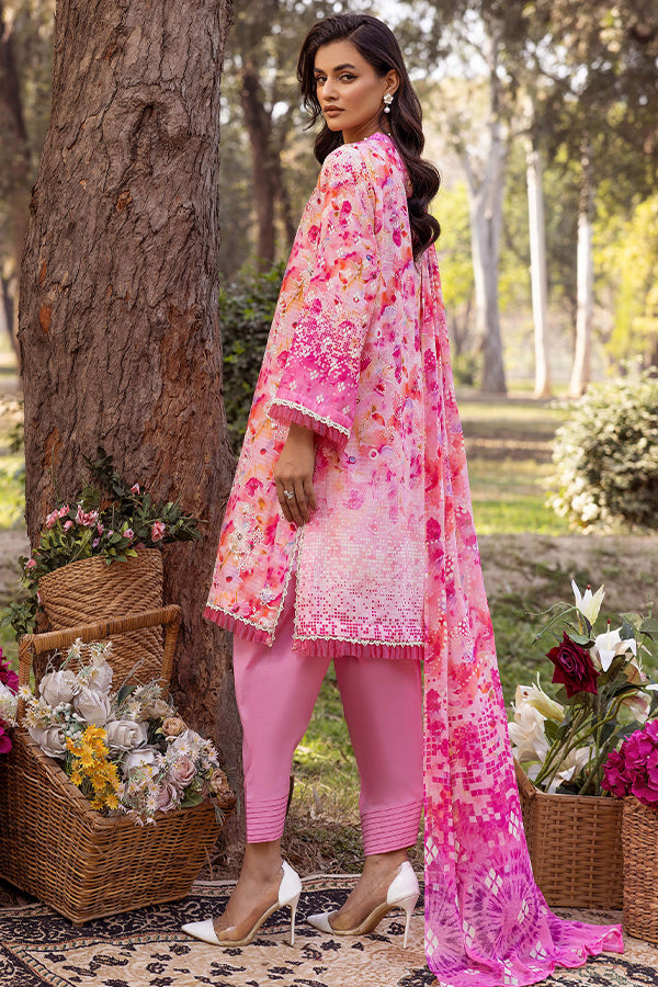 Shaista Chikankari Lawn'25 D#07