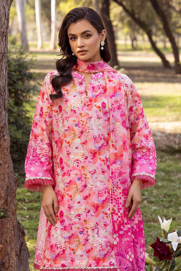 Shaista Chikankari Lawn'25 D#07