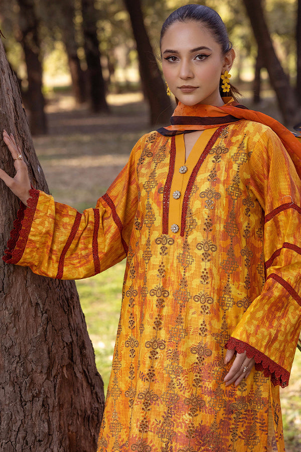 Shaista Chikankari Lawn'25 D#08