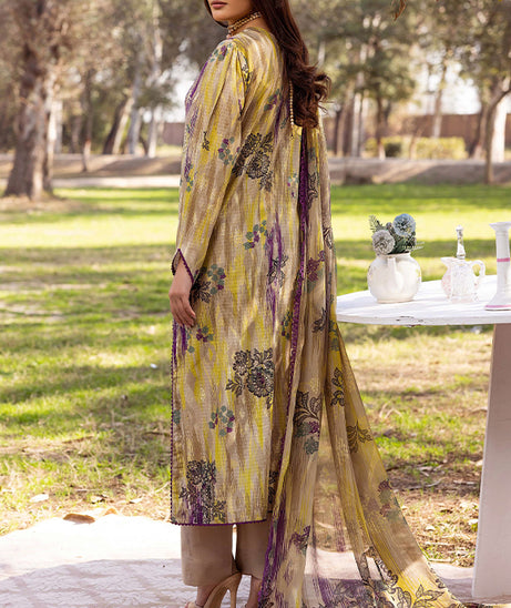 Shaista Chikankari Lawn'25 D#09