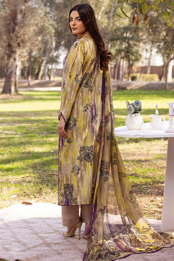 Shaista Chikankari Lawn'25 D#09