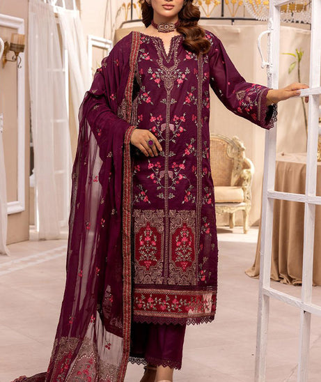 Shaista Festive Lawn`25 D#658