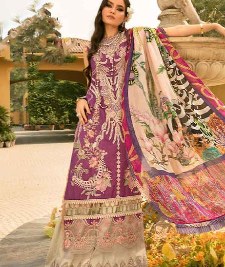 Shiza Hassan Luxury Lawn`22 D# 03-B
