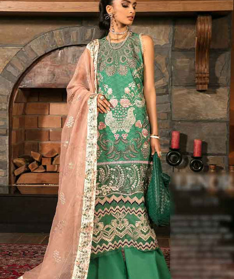 Shiza Hassan Luxury Lawn`22 D# 07-B