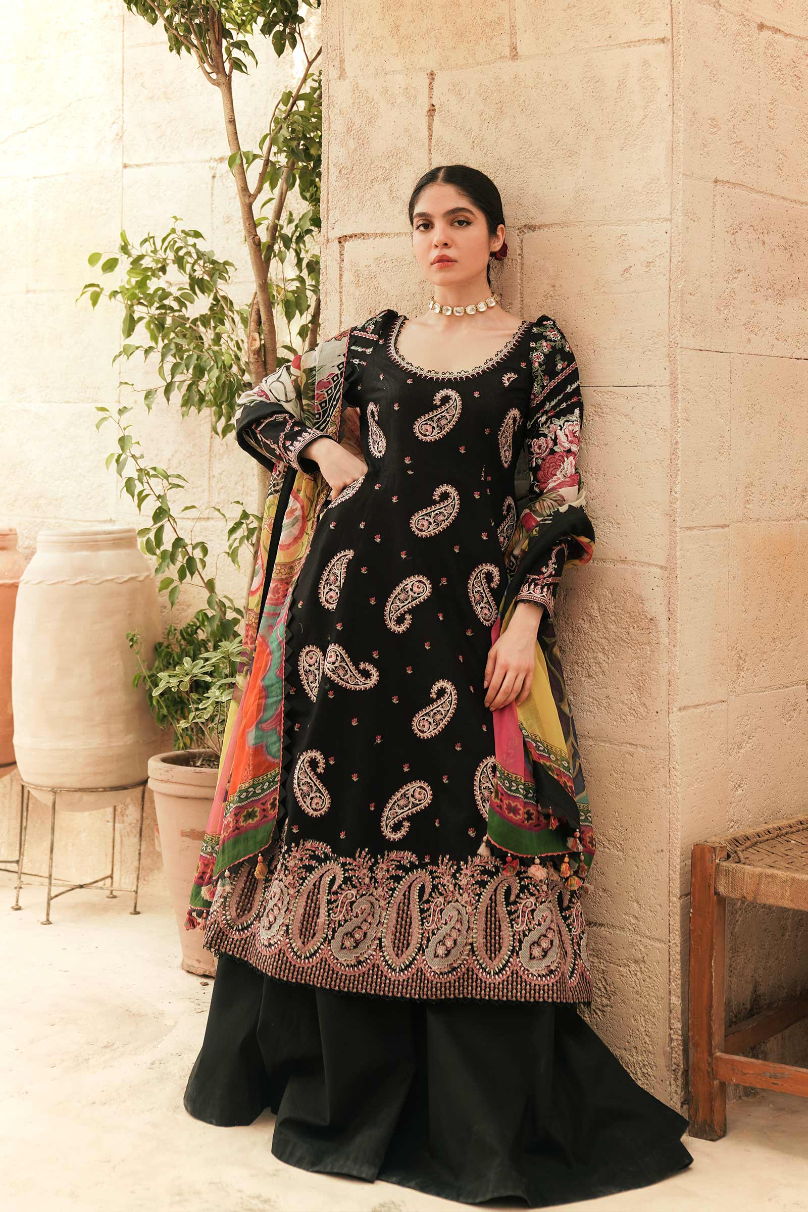 Zara Shahjahan Eid Luxury Lawn`22 D# SIBEL