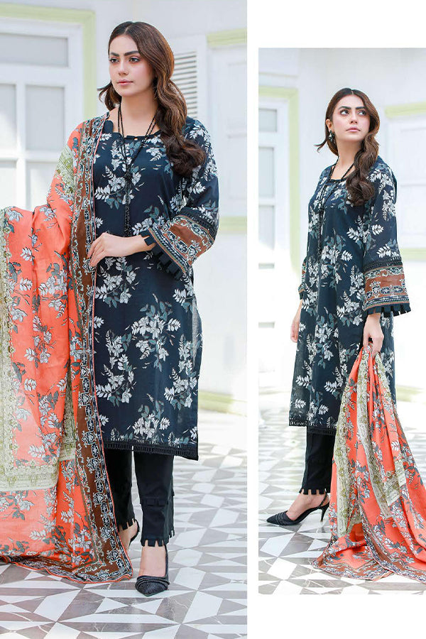 Sidra Aleem P/Series Lawn`24 SA#401