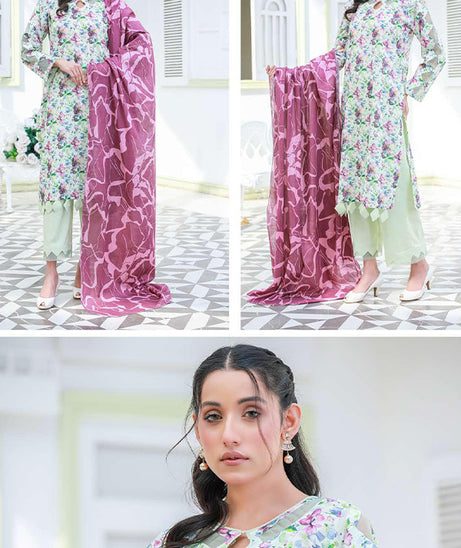 Sidra Aleem P/Series Lawn`24 SA#402
