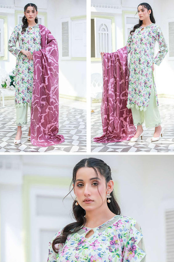 Sidra Aleem P/Series Lawn`24 SA#402