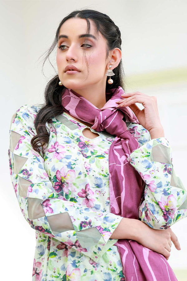Sidra Aleem P/Series Lawn`24 SA#402