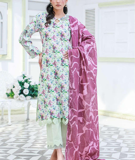 Sidra Aleem P/Series Lawn`24 SA#402