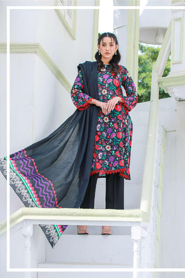 Sidra Aleem P/Series Lawn`24 SA#403