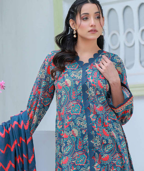 Sidra Aleem P/Series Lawn`24 SA#405