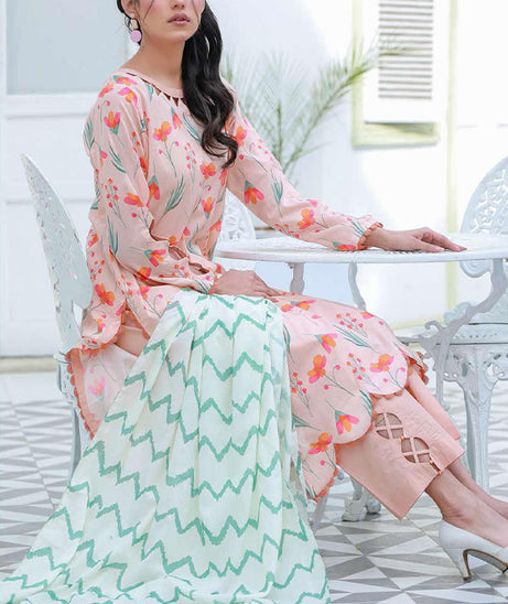 Sidra Aleem P/Series Lawn`24 SA#407