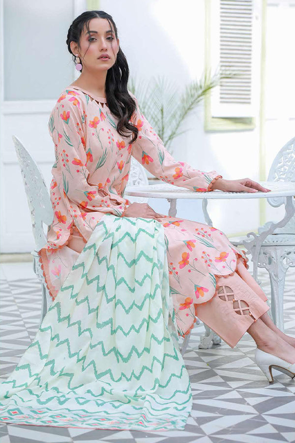 Sidra Aleem P/Series Lawn`24 SA#407
