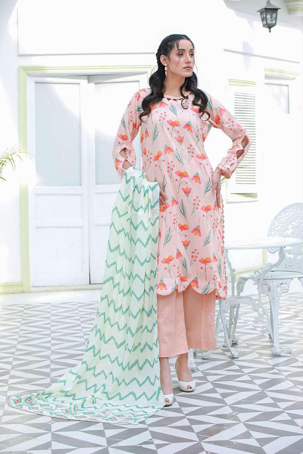 Sidra Aleem P/Series Lawn`24 SA#407