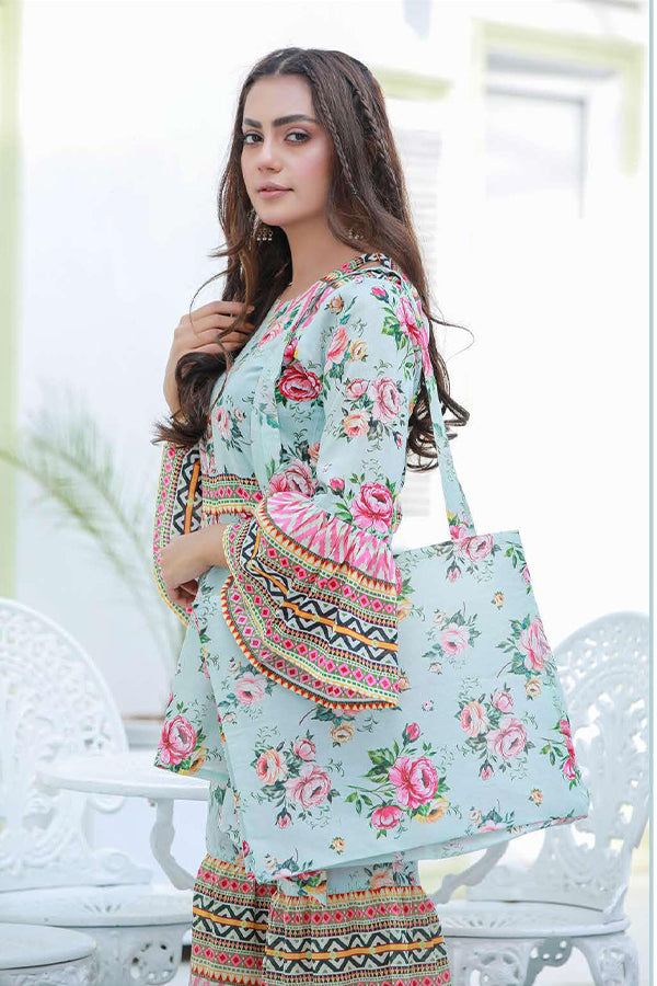 Sidra Aleem P/Series Lawn`24 SA#408